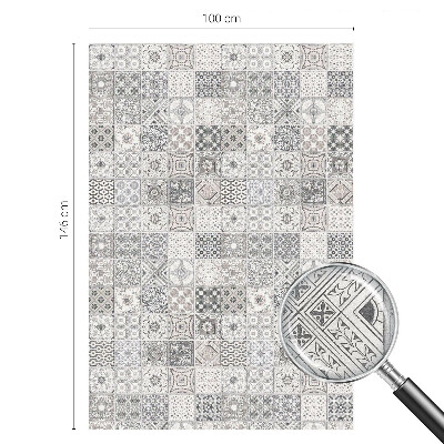 Selvklæbende vinduesfolie Flisebelagte mønstre