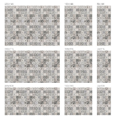 Selvklæbende vinduesfolie Flisebelagte mønstre