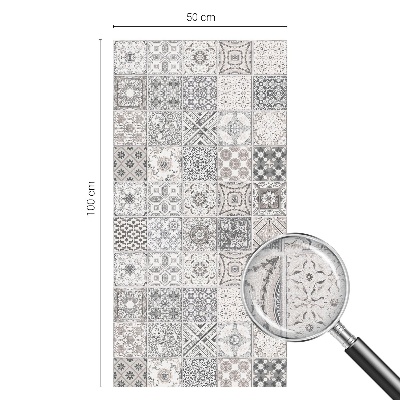 Selvklæbende vinduesfolie Flisebelagte mønstre