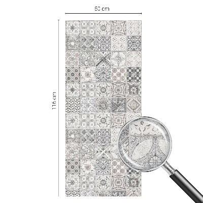 Selvklæbende vinduesfolie Flisebelagte mønstre