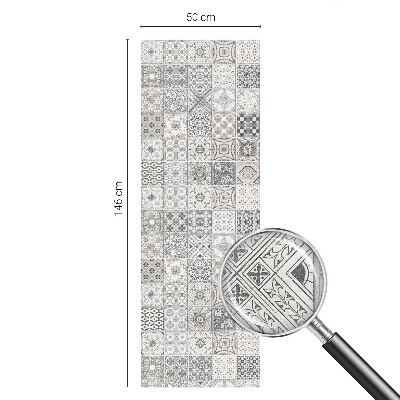 Selvklæbende vinduesfolie Flisebelagte mønstre