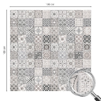 Selvklæbende vinduesfolie Flisebelagte mønstre