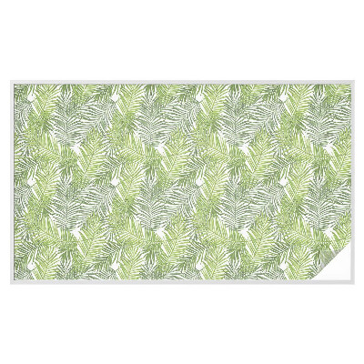 Vinduesfolie med mønster til afskærmning Plantemønstre