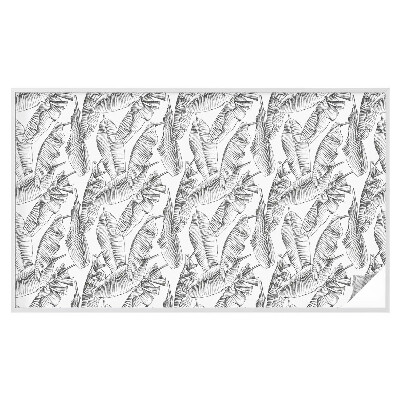 Vinduesfolie med mønster til afskærmning Tropiske blade