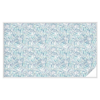 Dekorationsfolie til vindue mod indkig Botanisk mønster