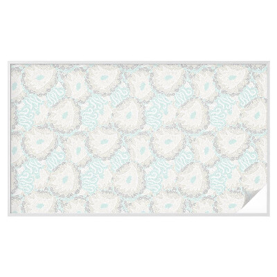 Vinduesfolie mod indkig med glasmaleri Delikate fjer