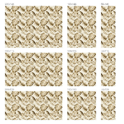 Vinduesfolie mod indkig med glasmaleri Tropiske planter