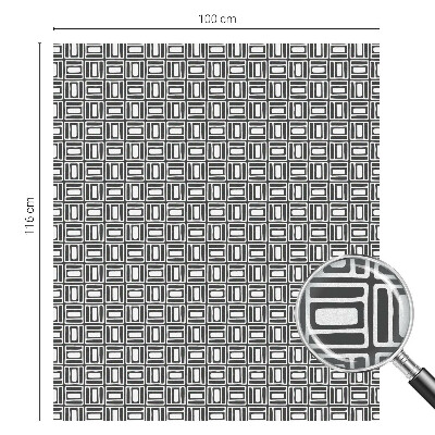 Selvklæbende vinduesfolie Energisk mønster