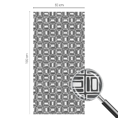 Selvklæbende vinduesfolie Energisk mønster