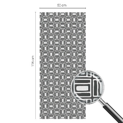 Selvklæbende vinduesfolie Energisk mønster