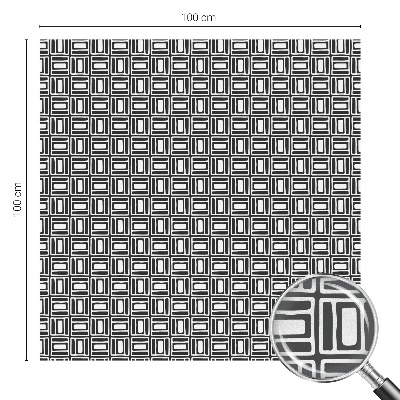 Selvklæbende vinduesfolie Energisk mønster