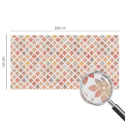 Dekorationsfolie til vindue mod indkig Blomsterskønhed