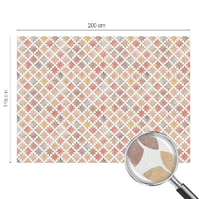 Dekorationsfolie til vindue mod indkig Blomsterskønhed