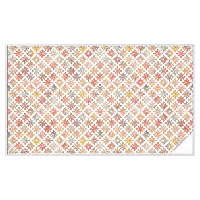 Dekorationsfolie til vindue mod indkig Blomsterskønhed