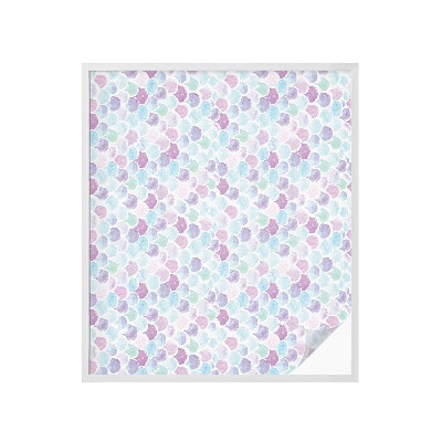 Vinduesfolie mod indkig med glasmaleri Pastelprikker