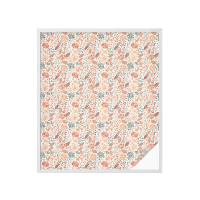 Selvklæbende vinduesfolie Blomsterarrangement