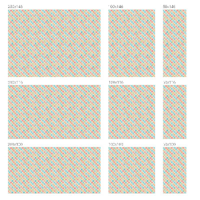 Vinduesfolie med mønster til afskærmning Farverige akvareller