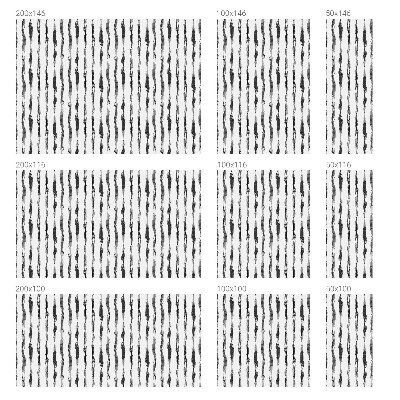 Mælkehvid vinduesfolie med motiv Abstrakte linjer