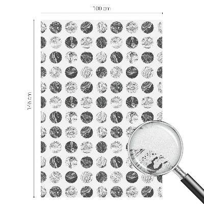 Vinduesfolie med mønster til afskærmning Marmor elegance