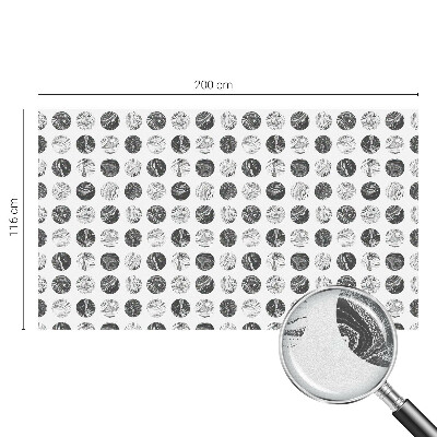 Vinduesfolie med mønster til afskærmning Marmor elegance