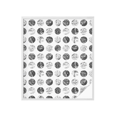 Vinduesfolie med mønster til afskærmning Marmor elegance