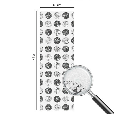 Vinduesfolie med mønster til afskærmning Marmor elegance