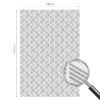 Selvklæbende vinduesfolie Rombemønster