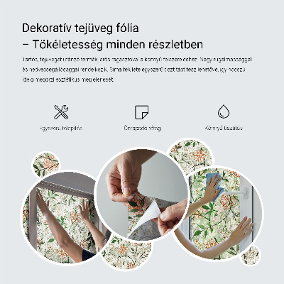 Selvklæbende vinduesfolie Rombemønster