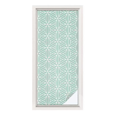 Vinduesfolie med mønster til afskærmning Harmonisk struktur