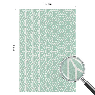 Vinduesfolie med mønster til afskærmning Harmonisk struktur