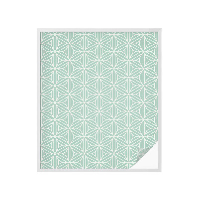 Vinduesfolie med mønster til afskærmning Harmonisk struktur