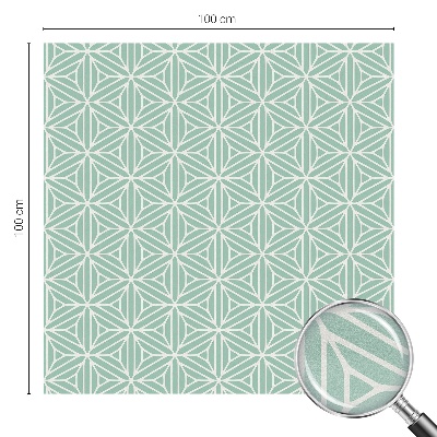 Vinduesfolie med mønster til afskærmning Harmonisk struktur