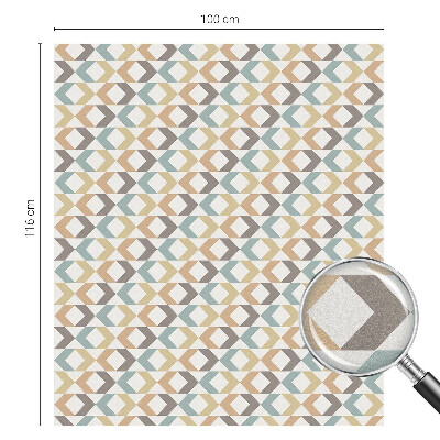 Selvklæbende vinduesfolie Geometriske romber