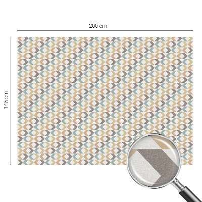 Selvklæbende vinduesfolie Geometriske romber