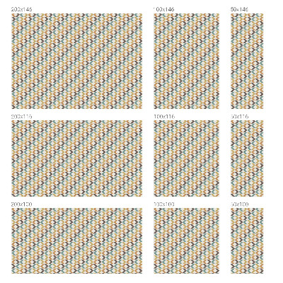 Selvklæbende vinduesfolie Geometriske romber