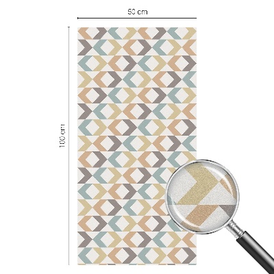 Selvklæbende vinduesfolie Geometriske romber