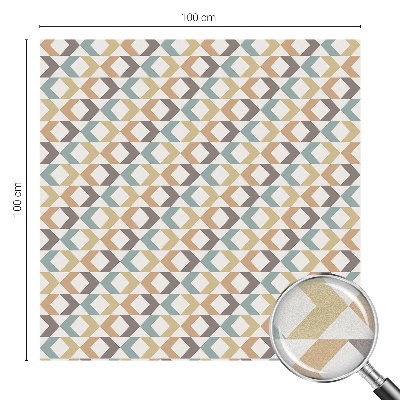 Selvklæbende vinduesfolie Geometriske romber