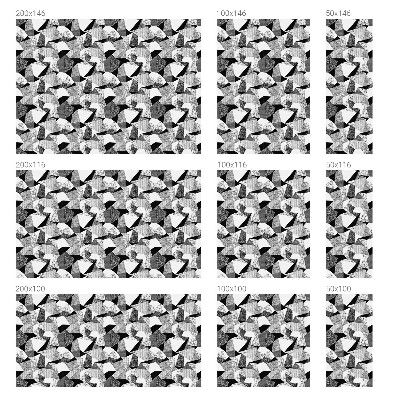 Vinduesfolie mod indkig med glasmaleri Geometriske figurer