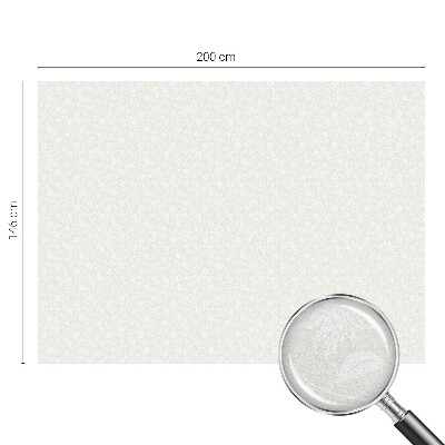 Vinduesfolie med mønster til afskærmning Blomstermønster