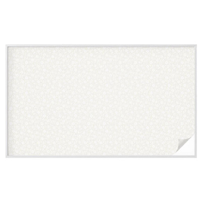 Vinduesfolie med mønster til afskærmning Blomstermønster