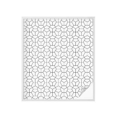 Selvklæbende vinduesfolie Geometriske terninger