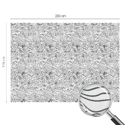 Selvklæbende vinduesfolie Trælinjer