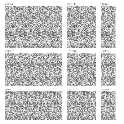 Selvklæbende vinduesfolie Trælinjer