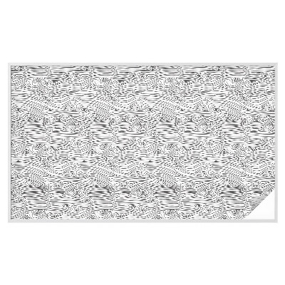 Selvklæbende vinduesfolie Trælinjer