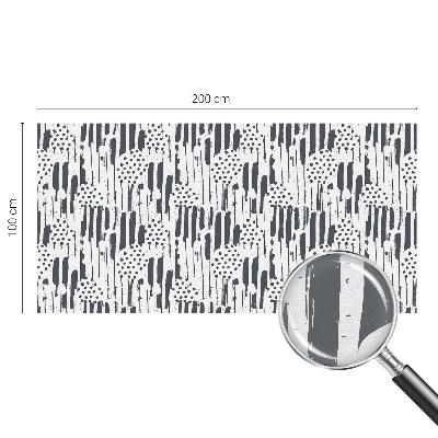 Selvklæbende vinduesfolie Striber og prikker