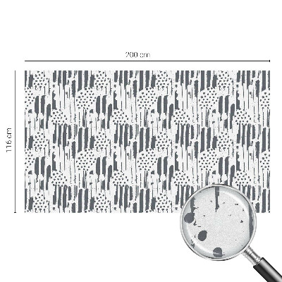 Selvklæbende vinduesfolie Striber og prikker