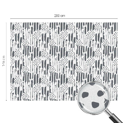 Selvklæbende vinduesfolie Striber og prikker