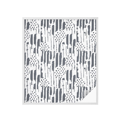 Selvklæbende vinduesfolie Striber og prikker