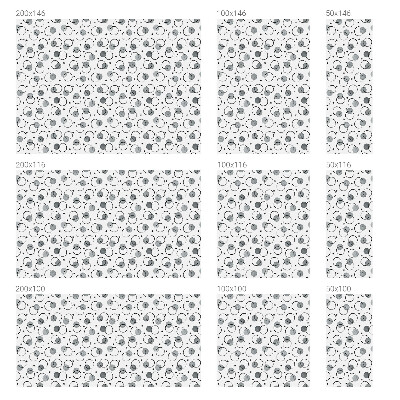 Vinduesfolie mod indkig med glasmaleri Grå hjul