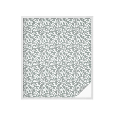 Selvklæbende vinduesfolie Grønlig elegance